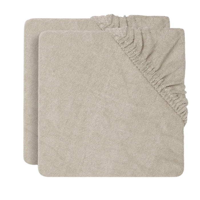 Jollein - Aankleedkussenhoes Badstof 75x85cm Nougat (2pack)