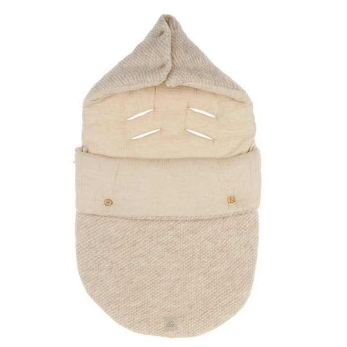 Nanami - Voetenzak wool volume + mouseline