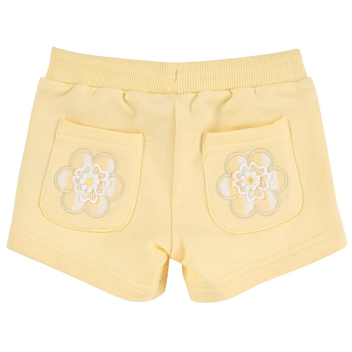 Natini - Shorty Jogger Jade - Lichtgeel