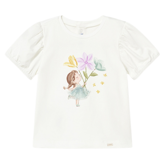 Mayoral - T-shirt Off White Lake