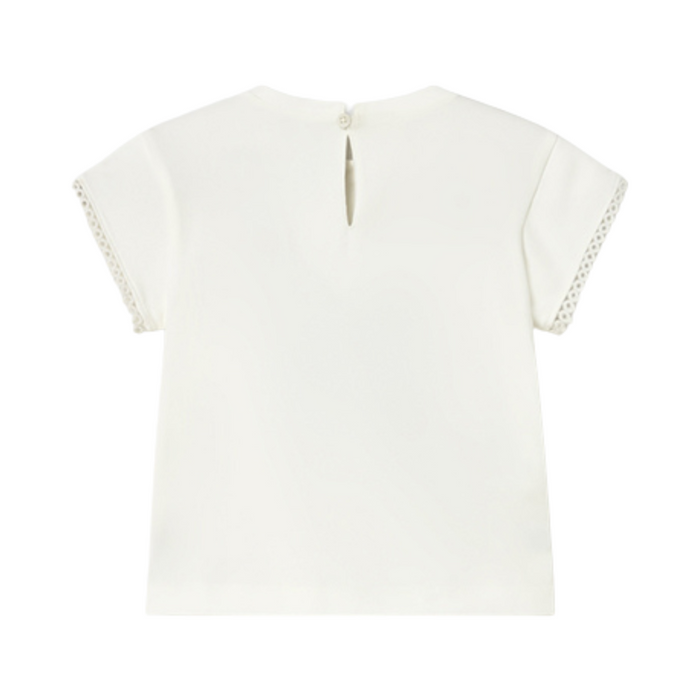 Mayoral - T-shirt met bloemetjes