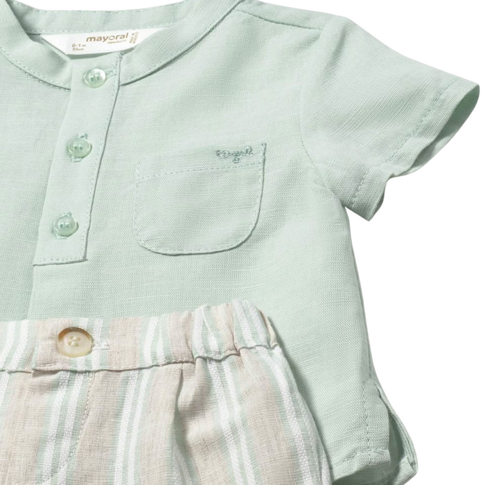 Mayoral - Set shorts en shirt