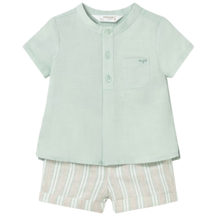 Mayoral - Set shorts en shirt