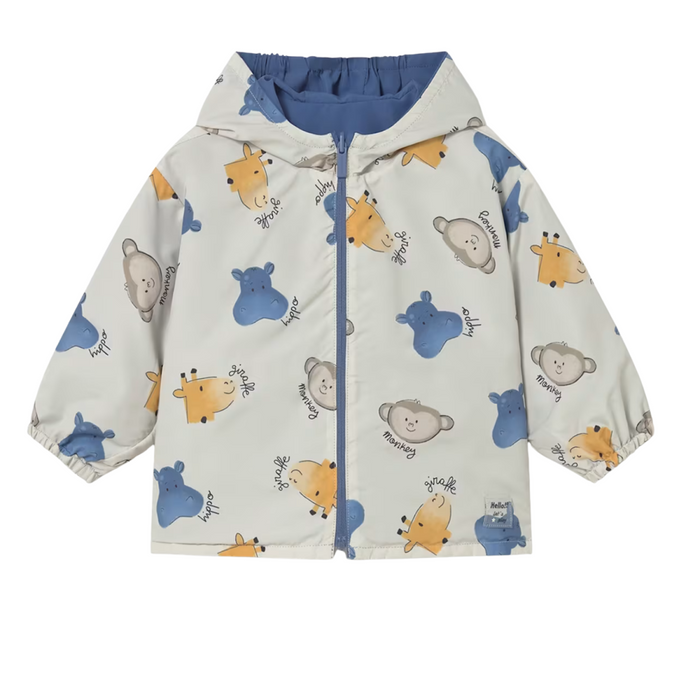 Mayoral - Reversible baby windbreaker