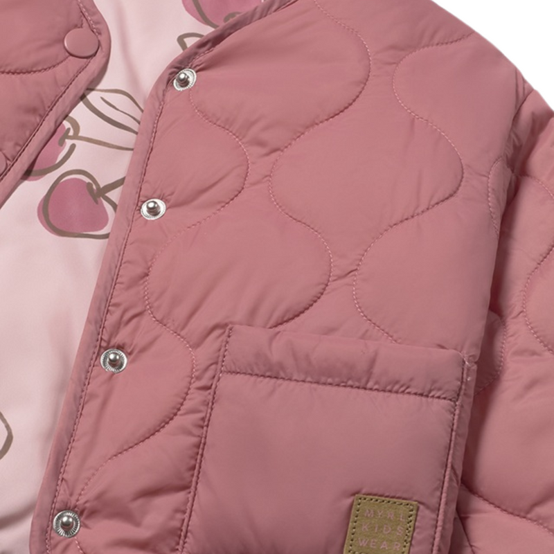 Mayoral - Omkeerbare windstopper - Blush pink