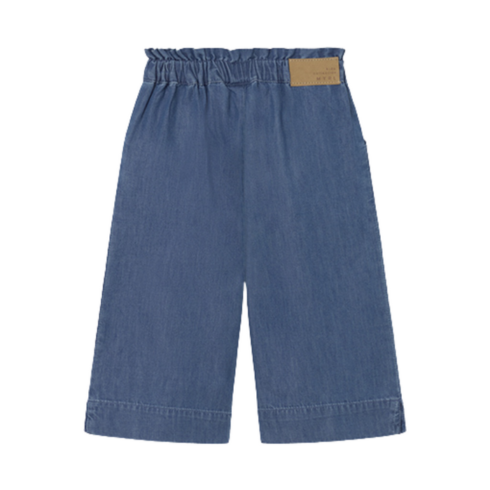 Mayoral - Long flowy trousers baby - Dark denim
