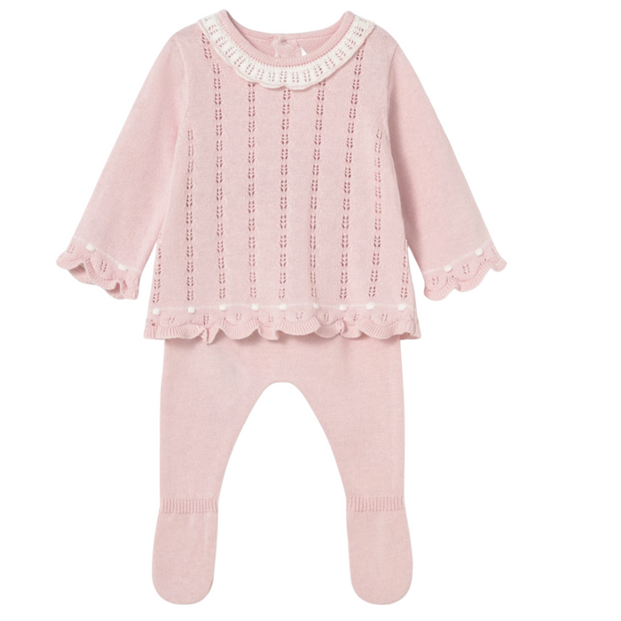 Mayoral - Knit set pink