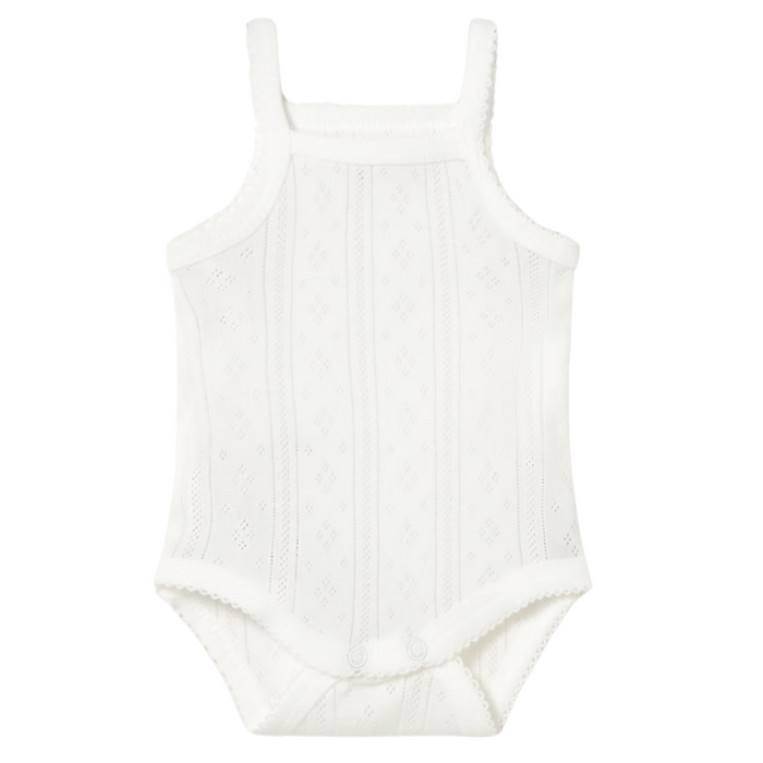 Mayoral - Body met spaghetti bandjes ecru
