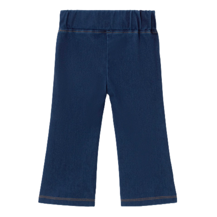 Mayoral - Knit flared leggings - Dark denim