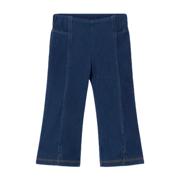 Mayoral - Knit flared leggings - Dark denim