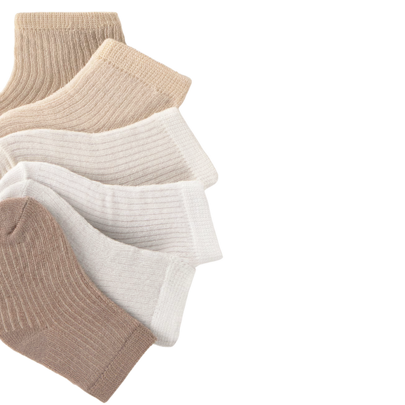 Mayoral - Set of 6 socks Neutrals