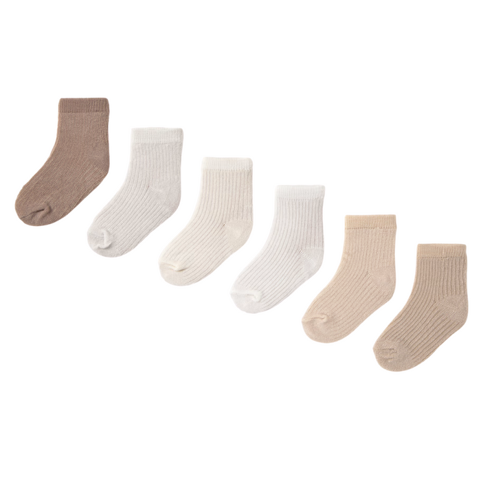 Mayoral - Set of 6 socks Neutrals