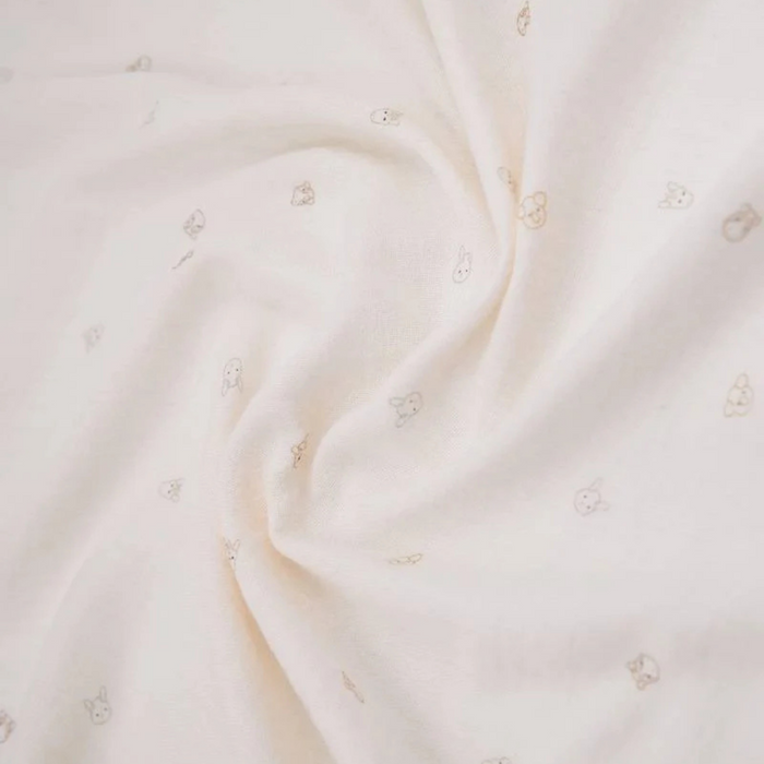 Bamboom - Swaddle Muslin XL multi-uso 120x120cm 2-Pack ANIMAL FRIENDS