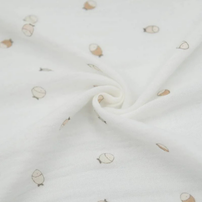 Bamboom - Swaddle Muslin XL multi-uso 120x120cm 2-Pack FISHES