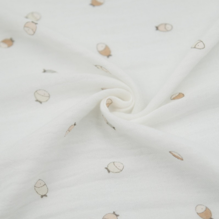 Bamboom - Swaddle Muslin 70X70 - Set van 3 FISHES