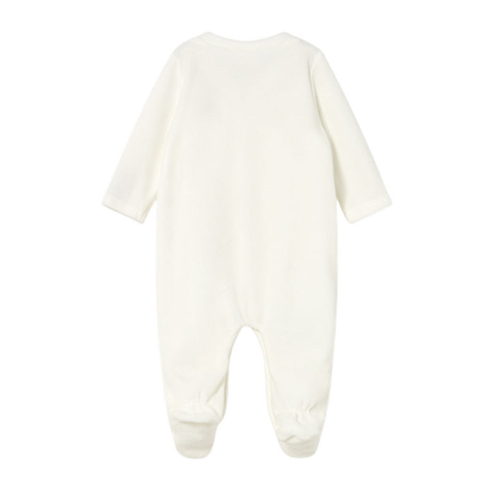 Mayoral - 2 Pcs velour onesie Baby Rose