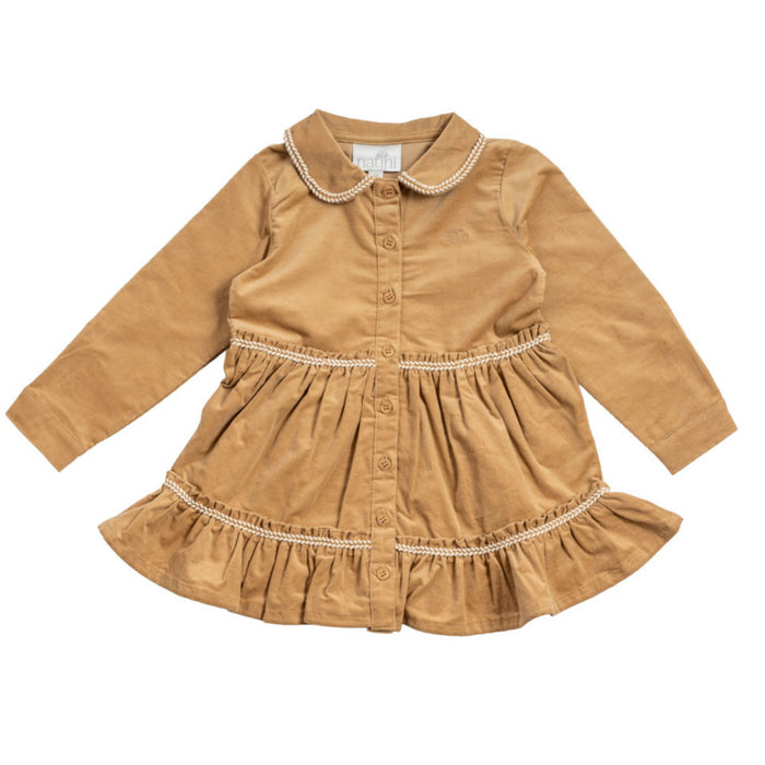 Natini - Jurk Ribbon Beige