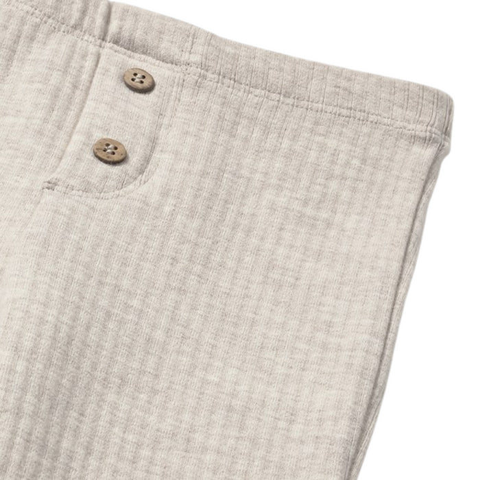 Mayoral - Ribbed flare legging H. Sand