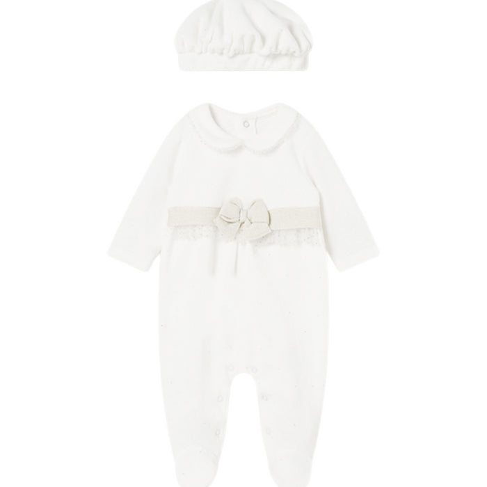 Mayoral - Bodysuit w/ beret -