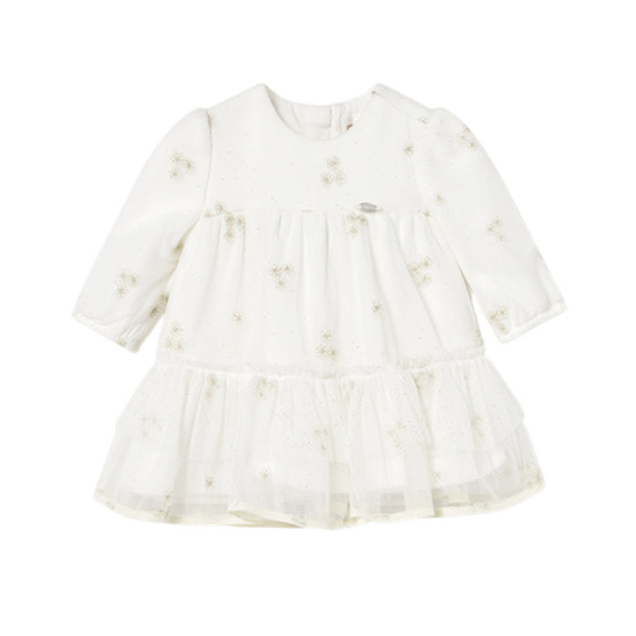 Mayoral - Tulle dress Natural