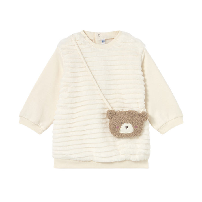 Mayoral - Dress with bag Macchiato