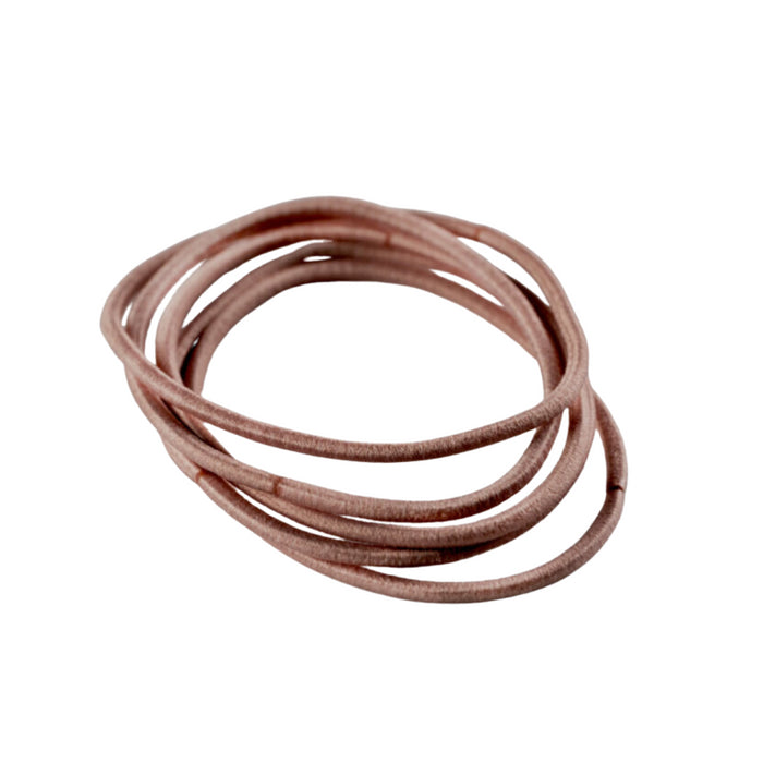 Busy Lizzie - Elastic - Strawberry - Pink (5 stuks)