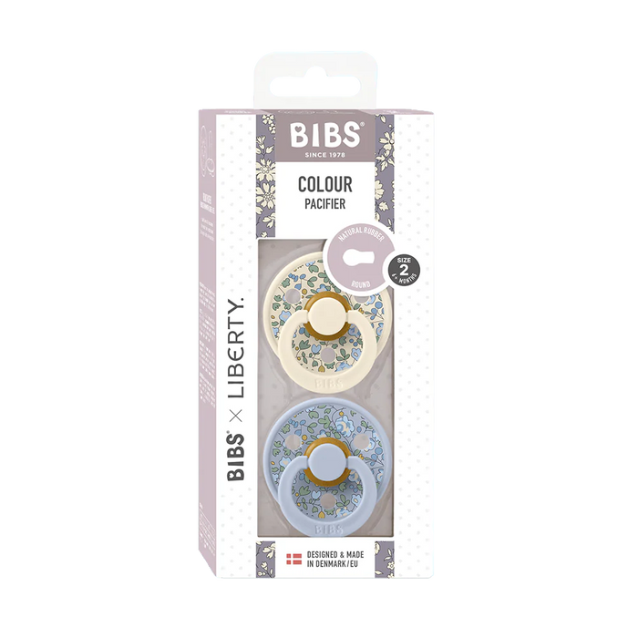 Bibs - Liberty Duo 2-pack Eloise Dusty blue mix T1