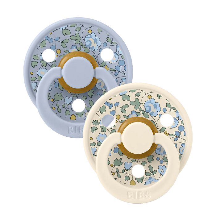 Bibs - Liberty Duo 2-pack Eloise Dusty blue mix T1
