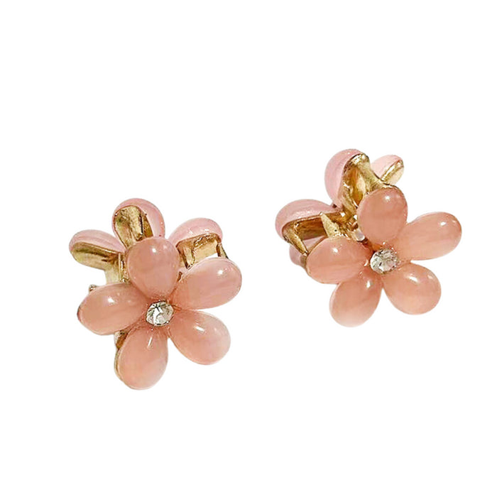 Busy Lizzie - Hair clips mini - Flowers - Rose