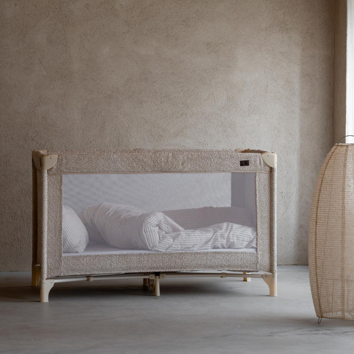 Quax - REISBEDJE 120*60 CM - BOUCLE SHEEP