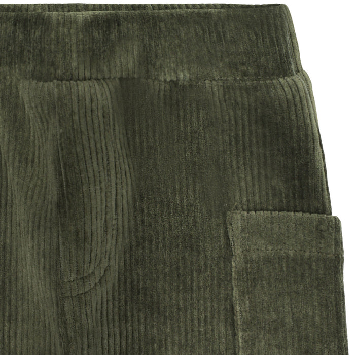 Hust and Claire - Gus Ribbed velour - Deep Ivy