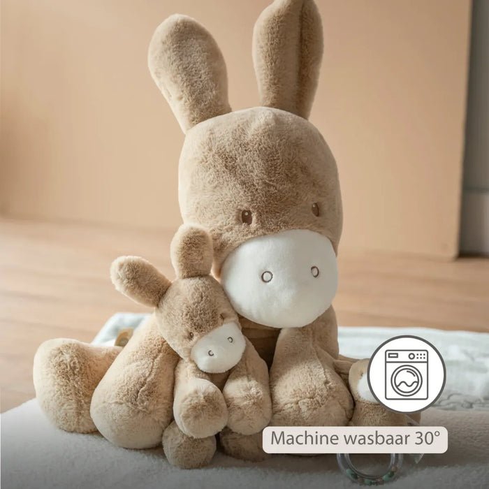Nattou - LouLou knuffel ezel (60cm) - Karamel