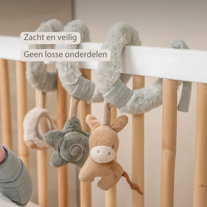 Nattou - LouLou Activiteitenspiraal - Zachte Kleuren