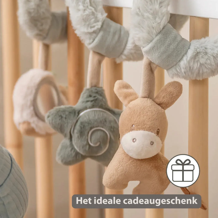 Nattou - LouLou Activiteitenspiraal - Zachte Kleuren
