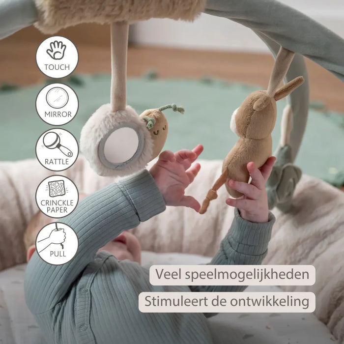 Nattou - LouLou - Speeltapijt rond poef met bogen