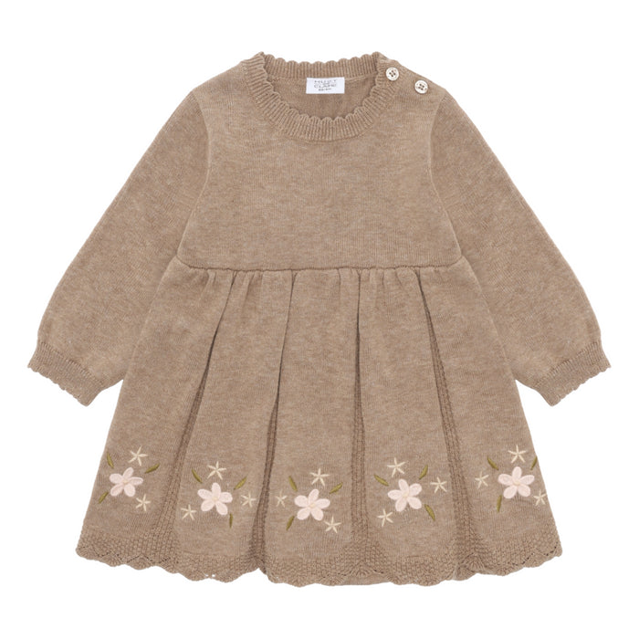 Hust and Claire - Klara flower - Biscuit