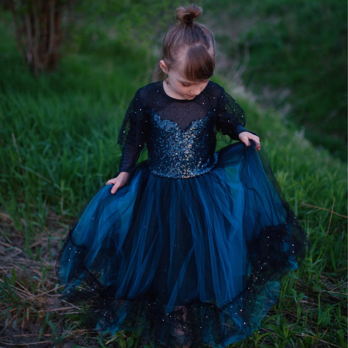 Great Pretenders - Luna the midnight witch Dress-HB SIZE US  3-4