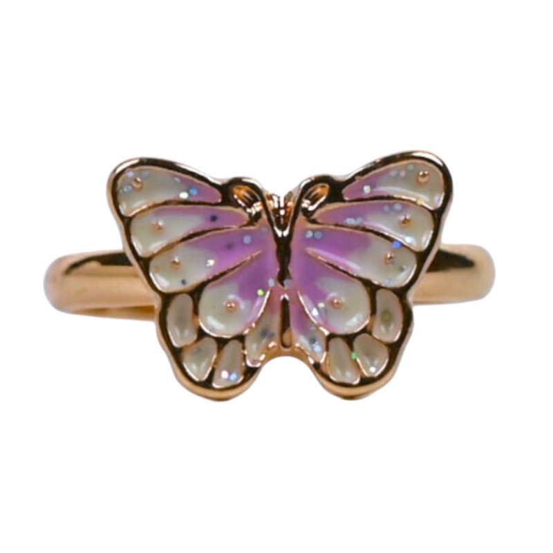 Busy Lizzie - Ring - Butterfly - Gold