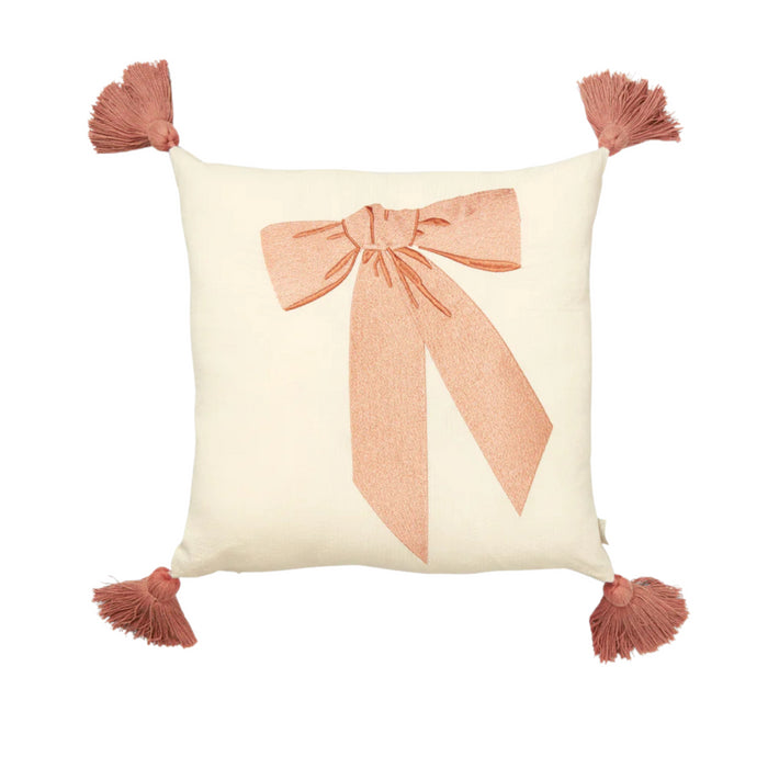 CamCam - Embroidered Cushion - OCS - Bows