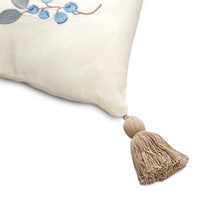 CamCam -Embroidered Cushion - OCS - Blueberry