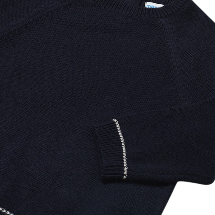 Mayoral - Basic crew neck jumper - Navy