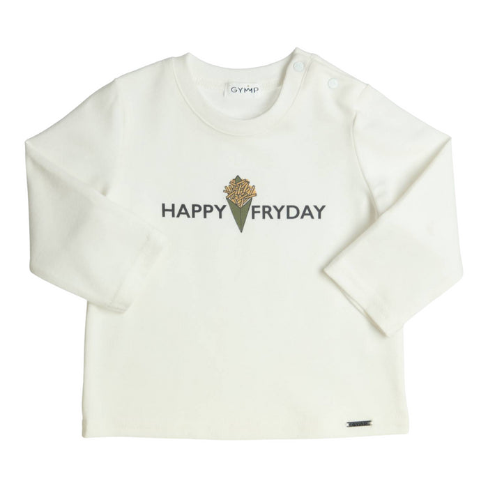 Gymp - Longsleeve Aerodoux - Off White - Green