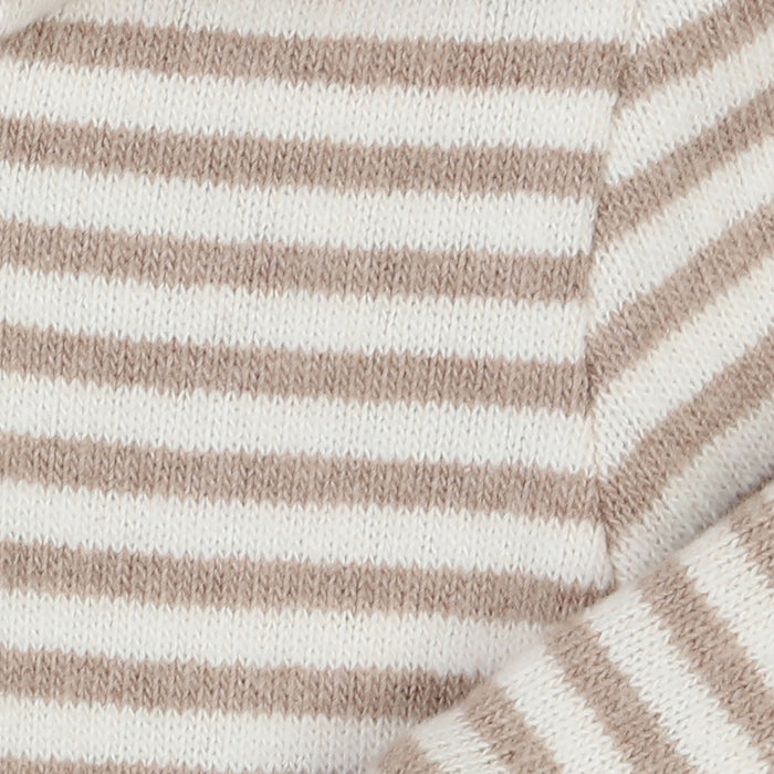 Gymp - Trui Castor - Beige gestreept