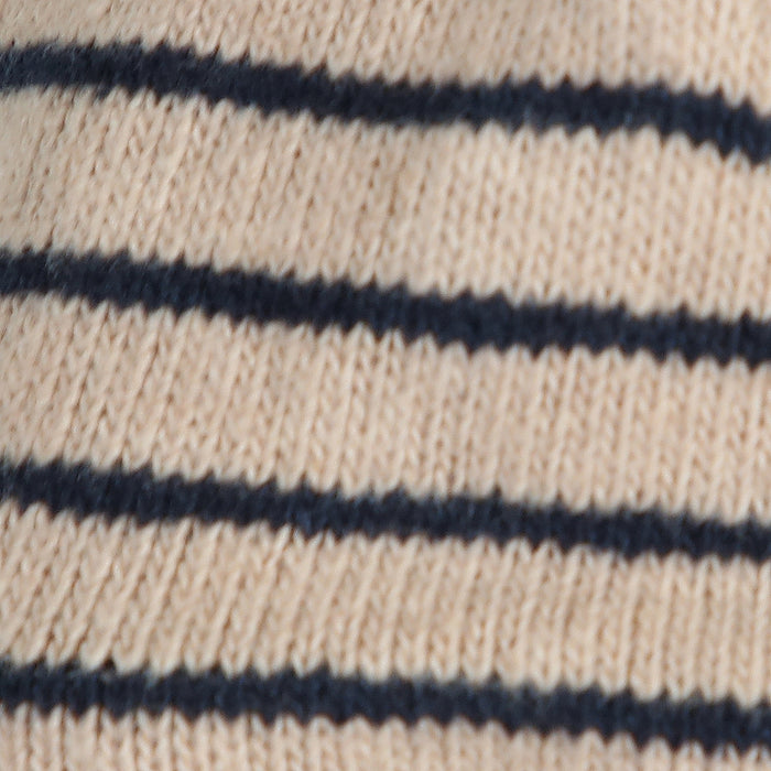 Gymp - Trui Lander - Beige Navy gestreept