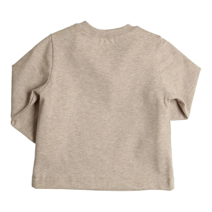 Gymp - T-shirt lange mouw Aerochine Fluffy & Fearless - Beige