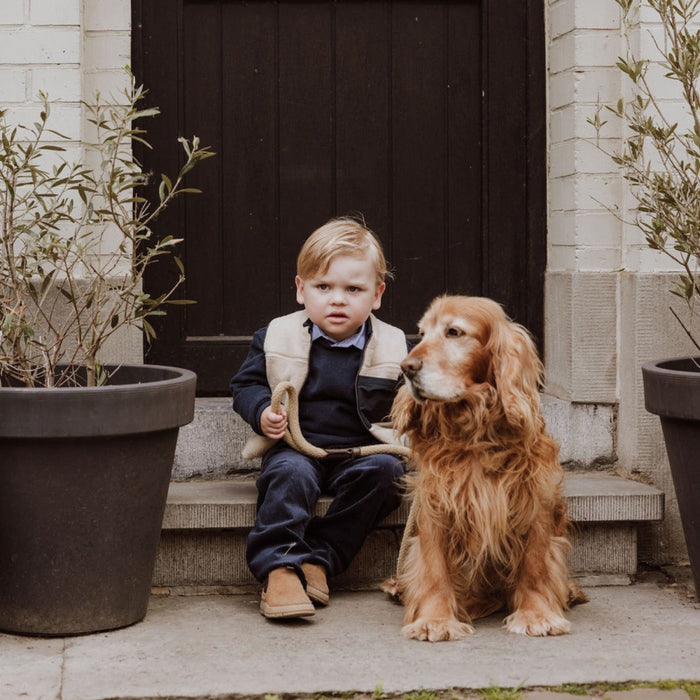 Gymp - Gilet Norton - Beige - Navy