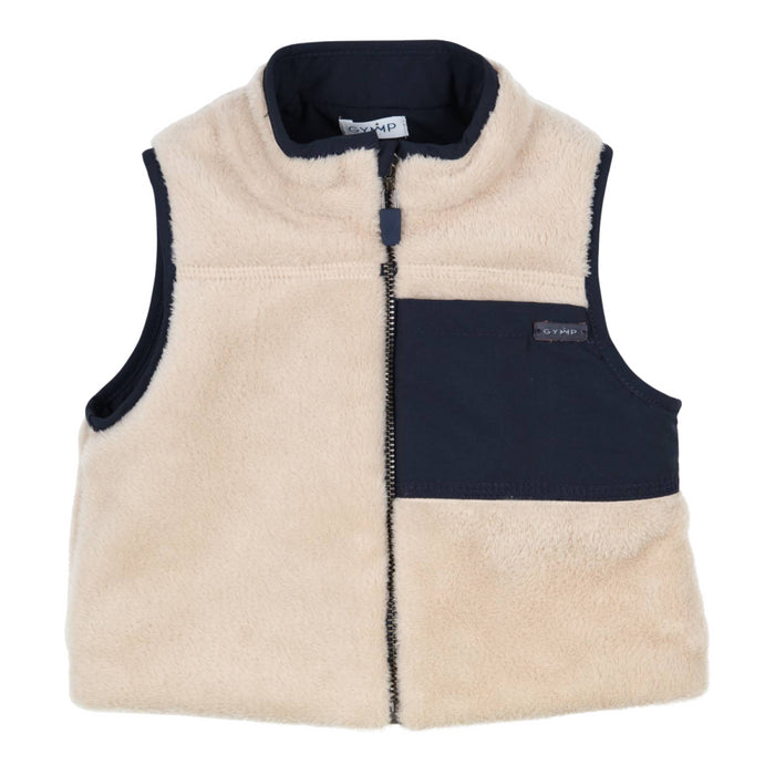 Gymp - Gilet Norton - Beige - Navy