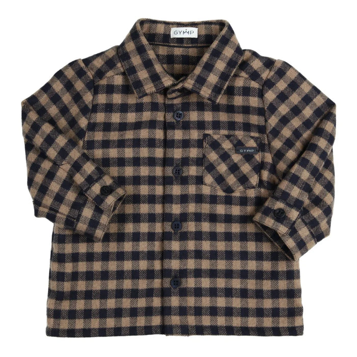 Gymp - Hemd Harley - Navy/Beige