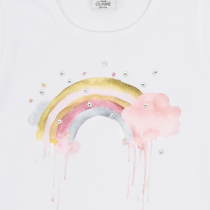 Hust and Claire - T-shirt Rainbow