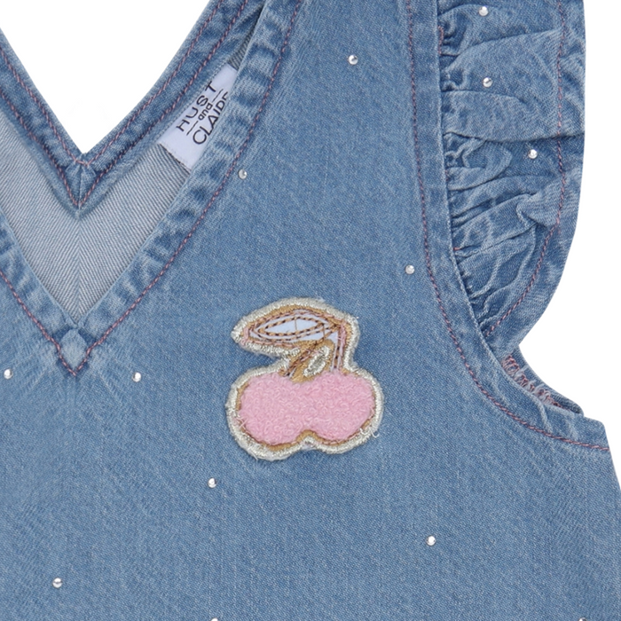 Hust & Claire - Jeanskleedje Sparkling - Denim